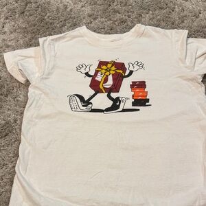 Kids Cream Graphic T-Shirt